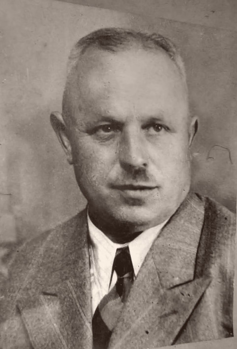 Hubert Kania, Urgroßvater von German Kania, altes Porträtfoto